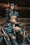 Enchanted Forest Seductress: A Fantasy Cosplay Adventure