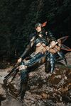 Enchanted Forest Seductress: A Fantasy Cosplay Adventure