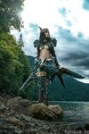 Enchanted Forest Seductress: A Fantasy Cosplay Adventure