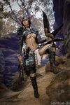 Enchanted Forest Seductress: A Fantasy Cosplay Adventure