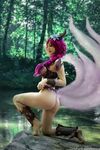 Enchanted Forest Seductress: A Fantasy Cosplay Adventure