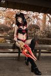 Enchanted Forest Seductress: A Fantasy Cosplay Adventure