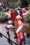 Enchanted Forest Seductress: A Fantasy Cosplay Adventure